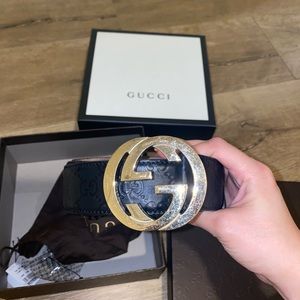 Gucci Signature leather belt